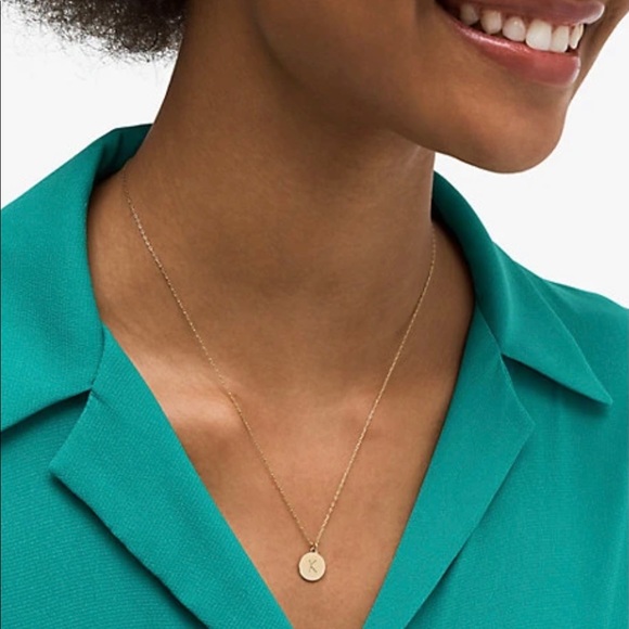Kate Spade a mini pendant necklace letter G - Picture 2 of 2